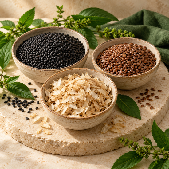 Seeds & Husks — botanical category illustration