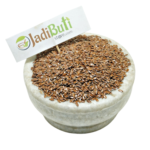 Alsi Beej / Flax Seeds (Linum usitatissimum) - Jadibuti Store