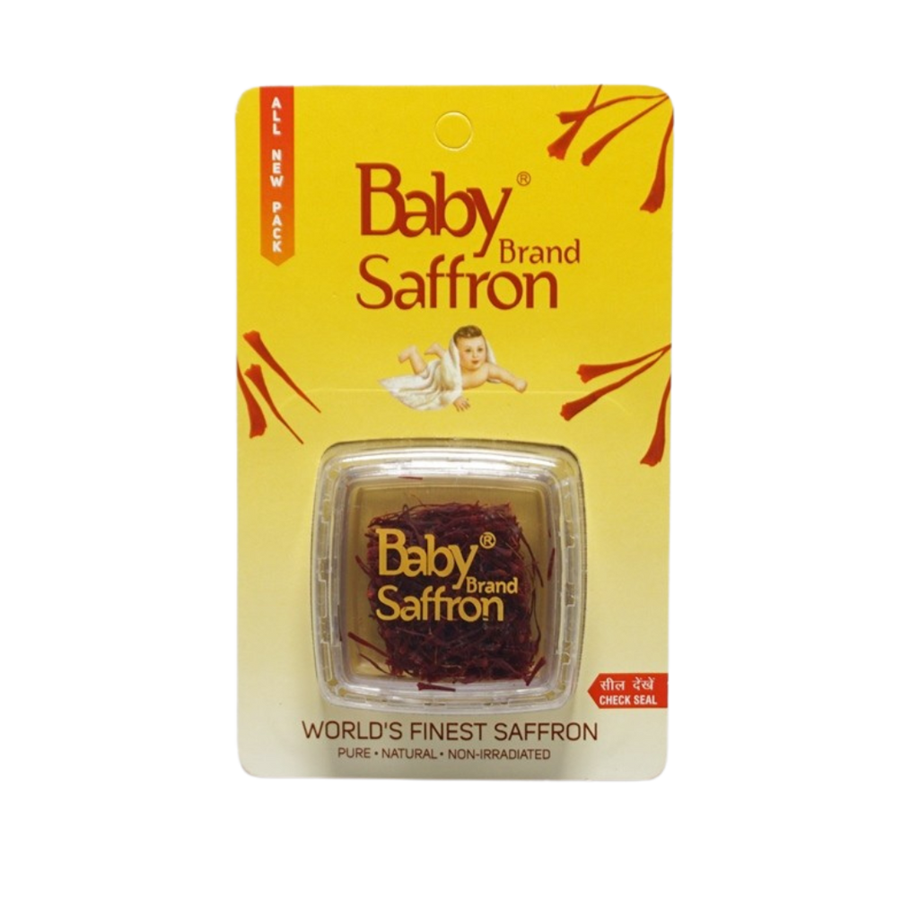 Baby Brand Saffron / Kesar 1g (Crocus sativus) - Jadibuti Store