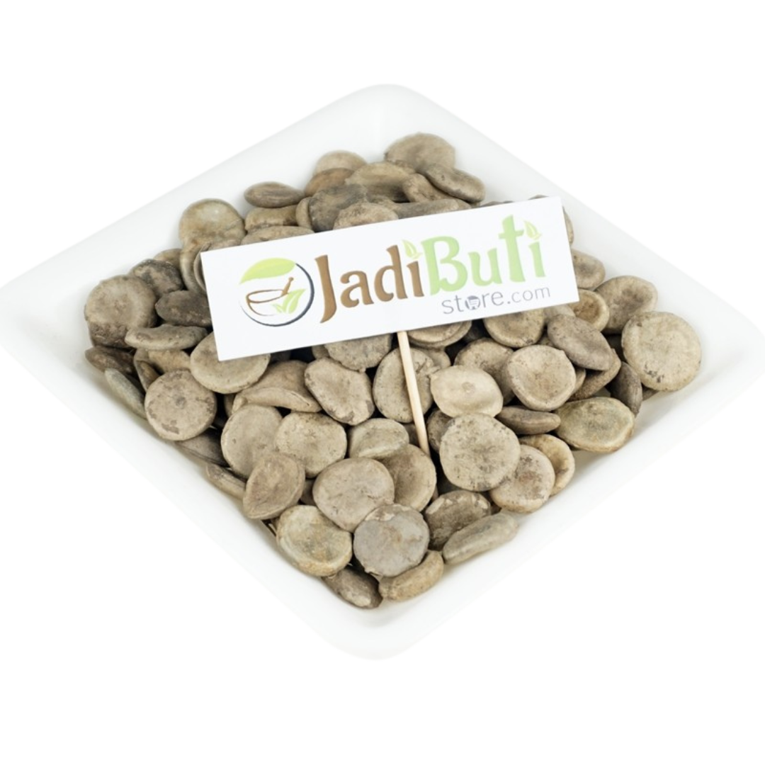 Kuchla Beej raw toxic Strychnos nux-vomica seeds - safety caution