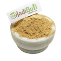 Safed Chandan pale yellow-beige powder in a stone bowl — Jadibuti Store