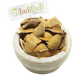Natural dried Orange Peel / Santra Chilka pieces in a stone bowl — Jadibuti Store