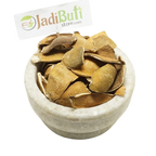 Natural dried Orange Peel / Santra Chilka pieces in a stone bowl — Jadibuti Store
