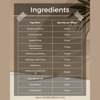 Super formula Ayurvedshala ingredients information image