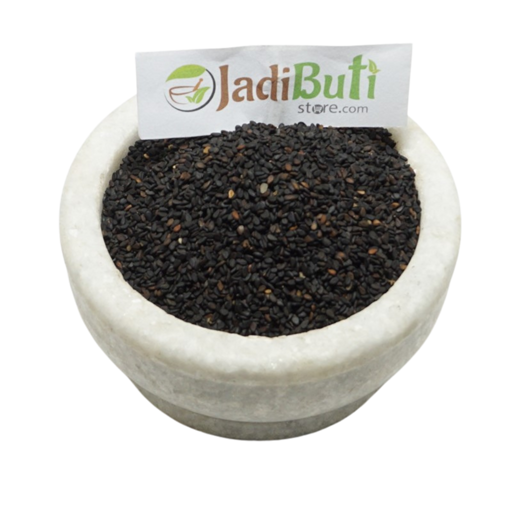 Kala Til black sesame seeds product photo | Jadibuti Store