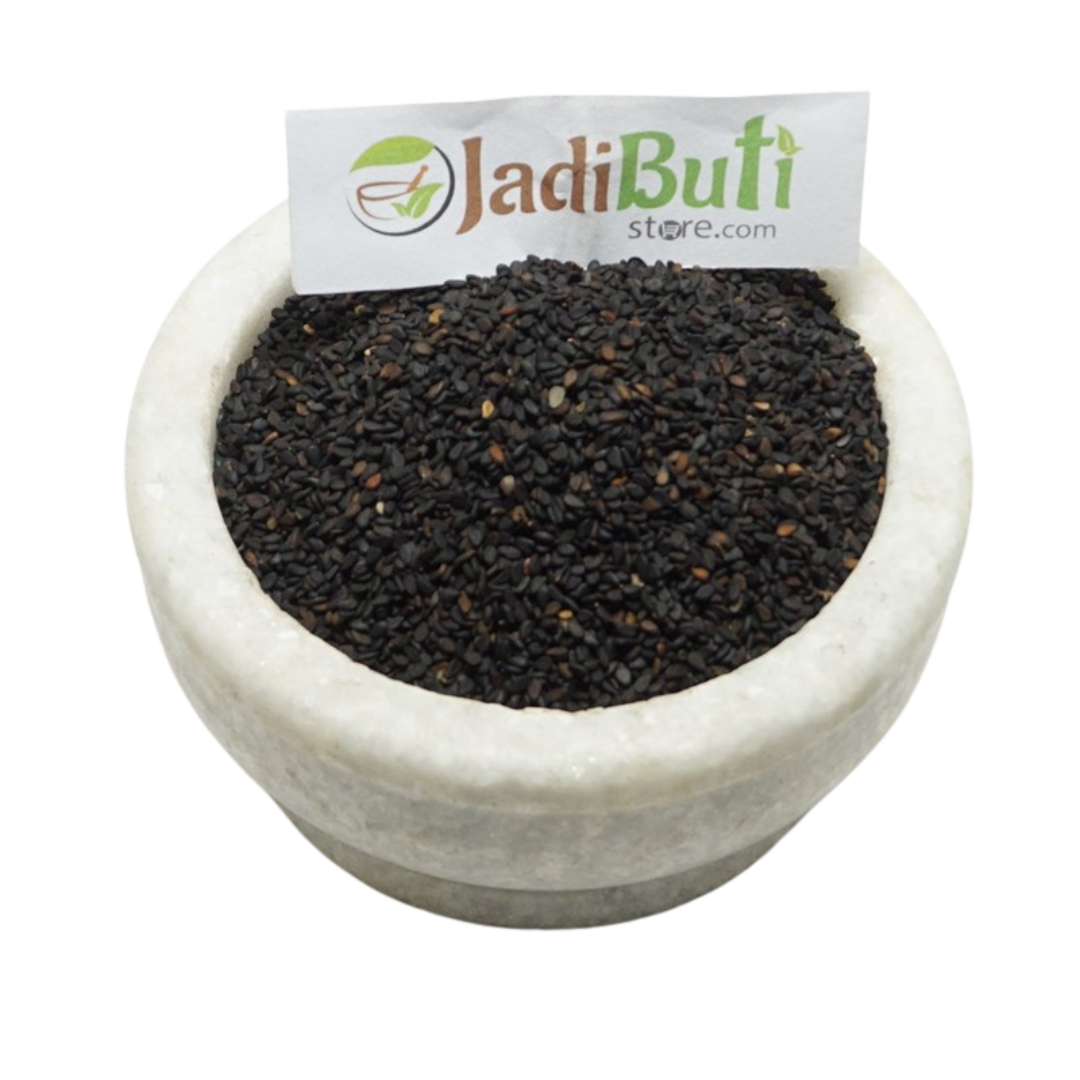 Kala Til black sesame seeds product photo | Jadibuti Store