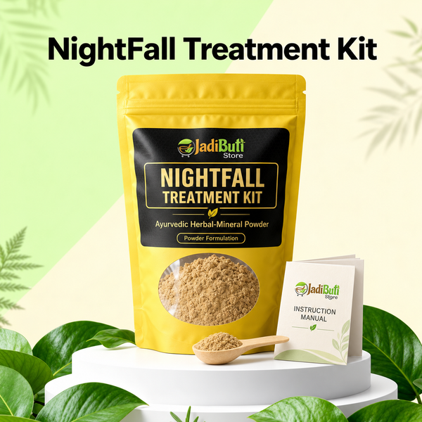 NightFall Treatment Kit — Ayurvedic Herbal-Mineral Powder, Jadibuti Store product rendering